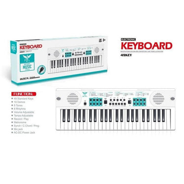 49-Keys Electronic Keyboard With Mike